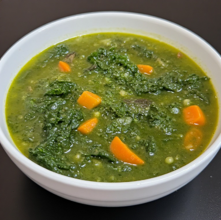 Grænkálssúpa (Kale Soup)