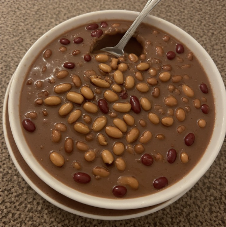 Lúpínu og bauna dessert (Lupine and Bean Dessert)
