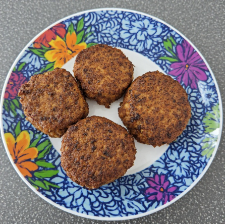 Tófuborgari (Tofu Burger)
