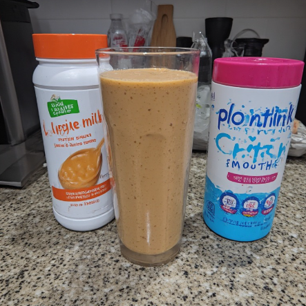 Bauna- og lúpínu smoothie (Bean and Lupine Smoothie)