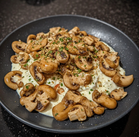 Plöntuskyr og sveppir (Plant Skyr and Mushrooms)