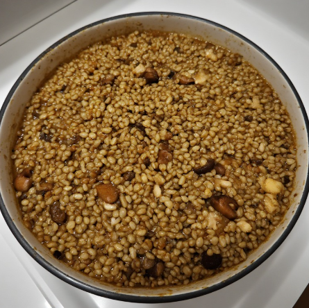 Bygg og sveppir (Barley and Mushrooms)