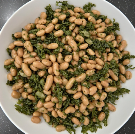 Bauna- og þang salat (Bean and Seaweed Salad)