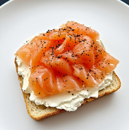 Rjómaostur og reyktur lax (Cream Cheese and Smoked Salmon)