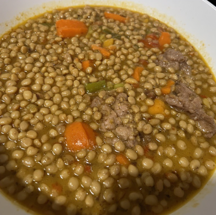 Bjúgusúpa (Barley Soup with Lamb)