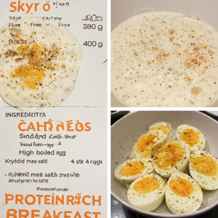 Skyr og egg (Skyr and Eggs)