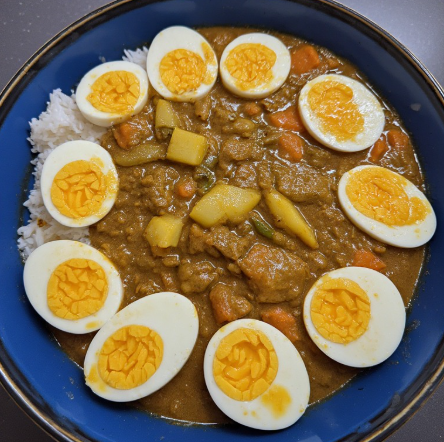 Japanese egg curry