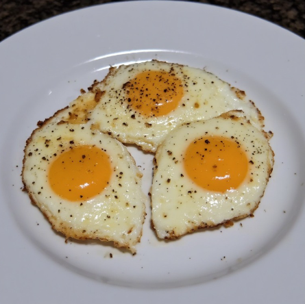 Eggs Over-Easy Fried