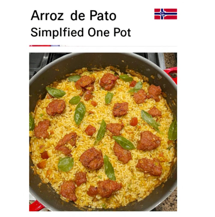 Arroz de Pato (Simplified One Pot)
