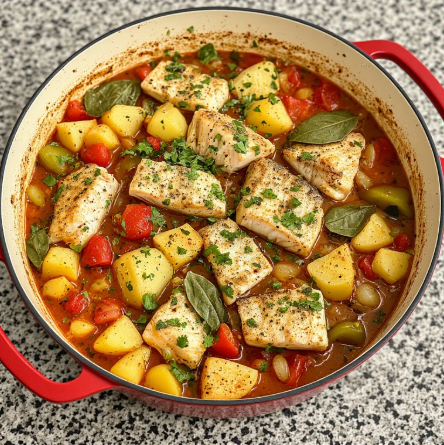 Caldeirada de Peixe (Fisherman's One Pot Fish Stew)