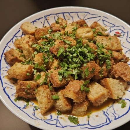 Migas à Alentejana (Bread Stew One Pot)