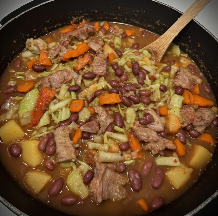 Sopa da Pedra (Stone Soup One Pot Stew)
