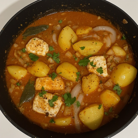 Caldo de Peixe com Batata (Fish and Potato Stew)