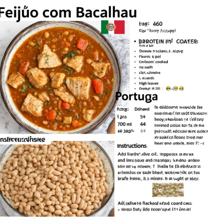 Feijão com Bacalhau (Cod and Bean Stew)
