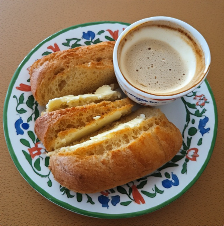 Pão com Manteiga e Café com Leite