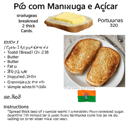 Pão com Manteiga e Açúcar