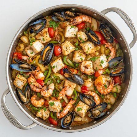 Cataplana de Marisco (Seafood Cataplana - Intricate)