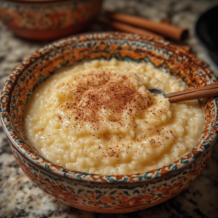 Arroz Doce Cremoso (Creamy Rice Pudding - Intricate)