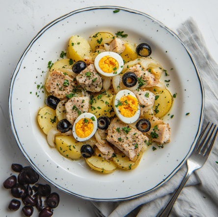 Bacalhau à Gomes de Sá (Cod with Onions & Potatoes - Intricate)