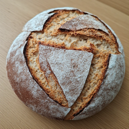 Pão de Centeio com Massa Madre (Sourdough Rye Bread)