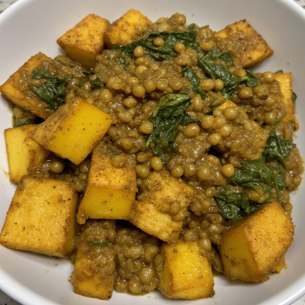 Vegan Kumara & Lentil Curry