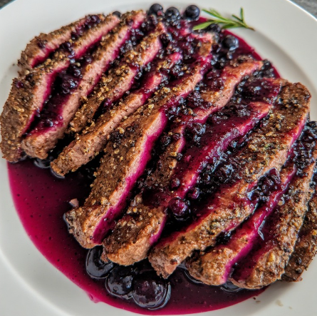 Venison & Blueberry Sauce