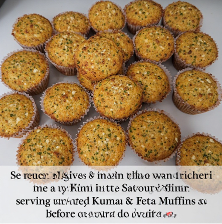 Savoury Kumara & Feta Muffins