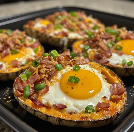 Bacon & Egg Kumara Boats