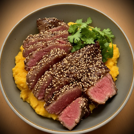 Tuna Steak & Kumara Mash Bowl