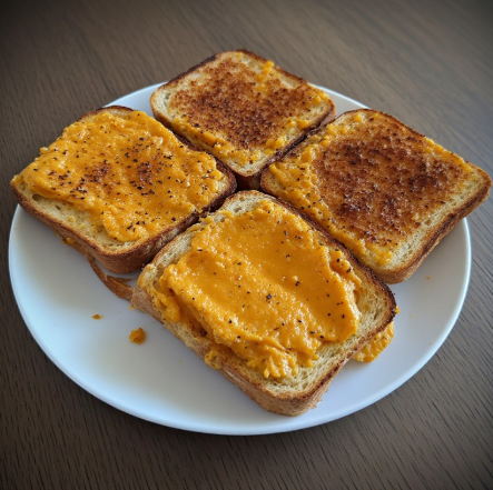 Kumara & Cheese Toastie