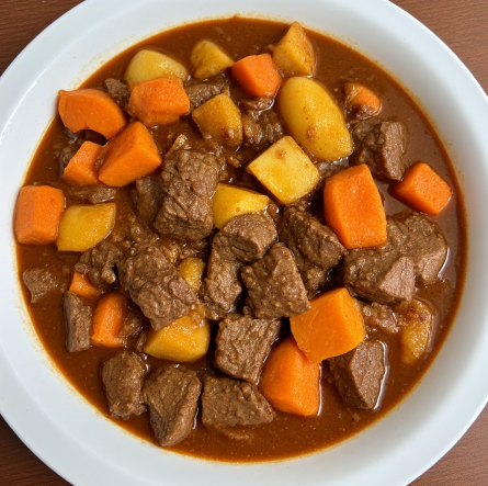Simple Beef & Kumara Stew