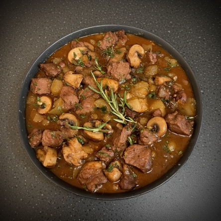 Venison & Mushroom Stew