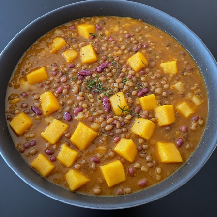 Kumara & Lentil Soup