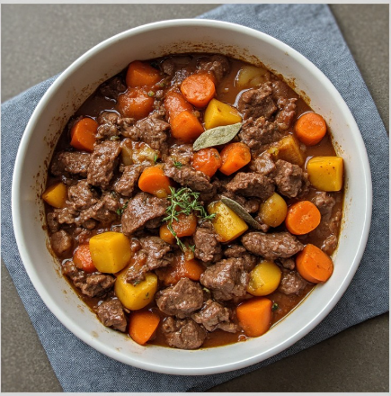 Beef & Kumara Casserole