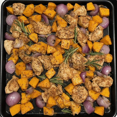 Chicken & Kumara Traybake