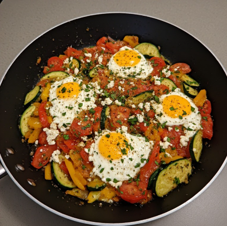 One-Pan Egg & Veg Brunch
