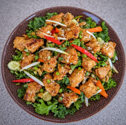 Chicken Satay Salad