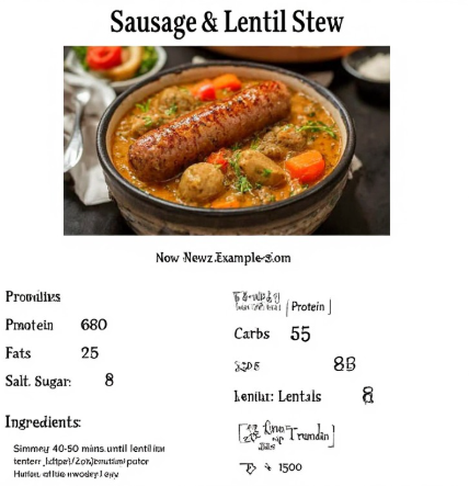 Sausage & Lentil Stew