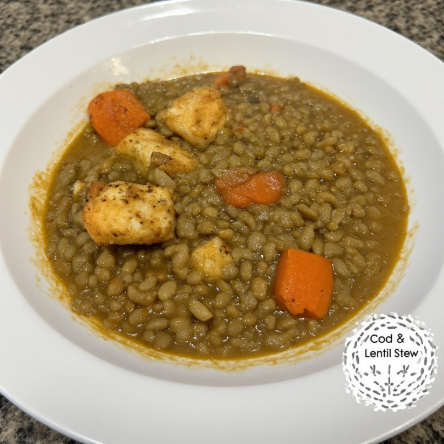 Cod & Lentil Stew