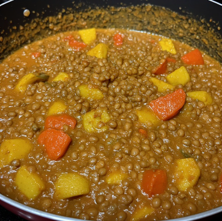 One-Pot Lentil & Vegetable Curry