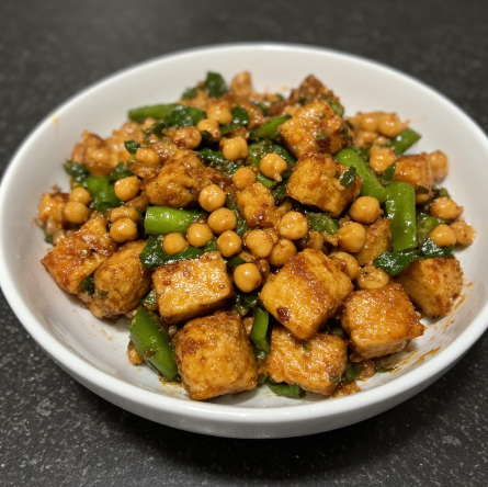 Chickpea Tofu Stir-Fry (Soy-Free Alternative)