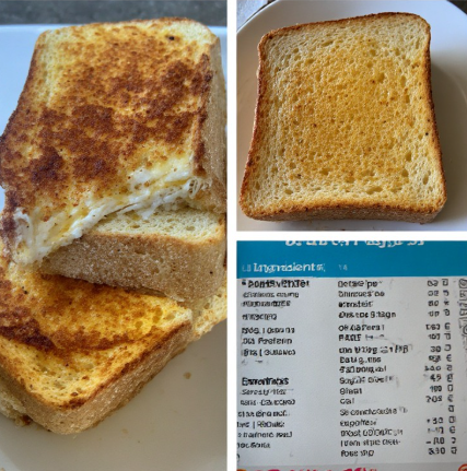 Nutritional Yeast Tofu 'Cheese' Toast (Low-Carb Bread Alternative)
