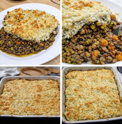 Lentil & Vegetable Shepherd's Pie