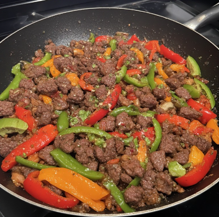 Beef & Pepper Fajita Skillet
