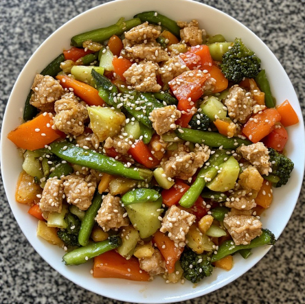Quick Tuna & Vegetable Stir-Fry