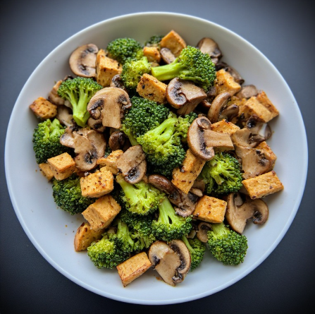 Mushroom & Tofu Stir-Fry