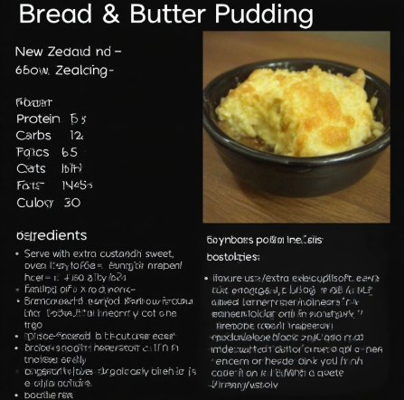 Bread & Butter Pudding