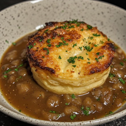Toad in the Hole with Onion Gravy