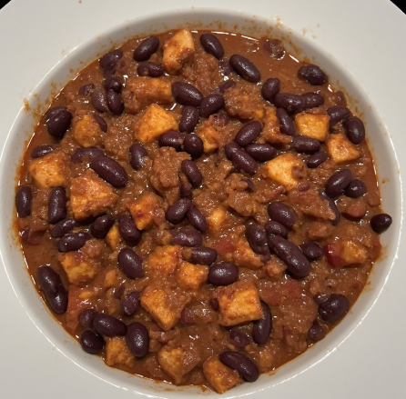 One-Pot Tempeh & Black Bean Chilli