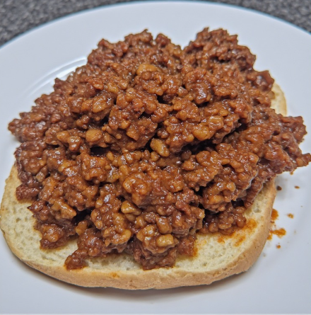One-Pot Lentil & Seitan Sloppy Joes Filling
